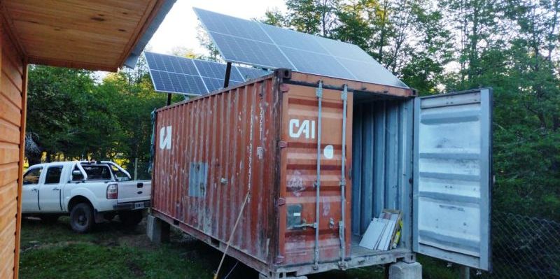 Equipamiento solar para trailer en Neuquén
